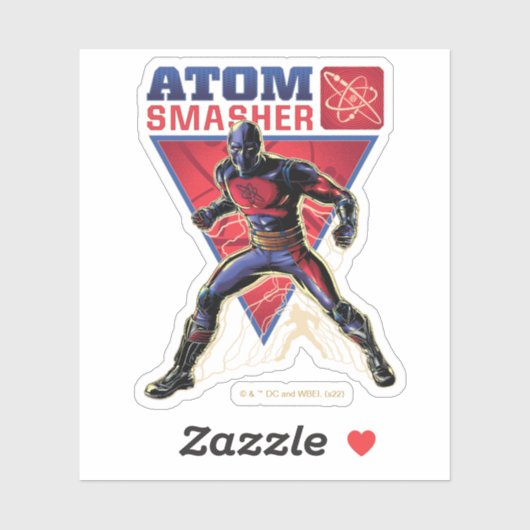 Black Adam | Atom Smasher Character Graphic Sticker (Vel)