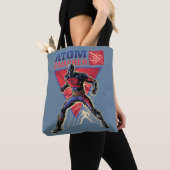 Black Adam | Atom Smasher Character Graphic Tote Bag (Dichtbij)