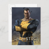 Black Adam Briefkaart (Voorkant / Achterkant)