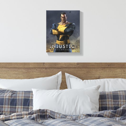 Black Adam Canvas Afdruk (Insitu (Slaapkamer))