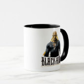 Black Adam Character and Name Graphic Mok (Voorkant rechts)