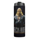 Black Adam Character and Name Graphic Thermosbeker (Voorkant)