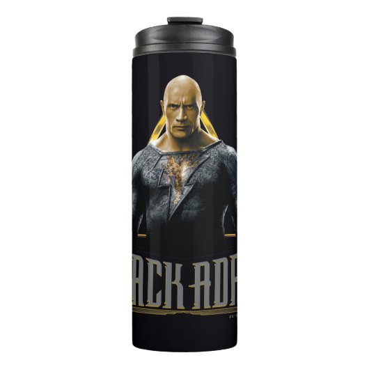 Black Adam Character and Name Graphic Thermosbeker (Voorkant)