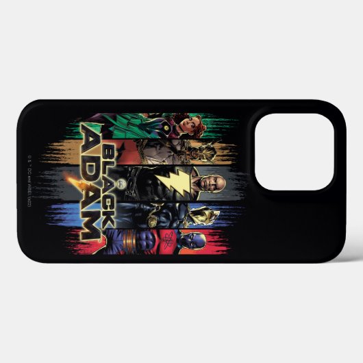 Black Adam Characters In Stripes Graphic Case-Mate iPhone Case (Achterkant (horizontaal))