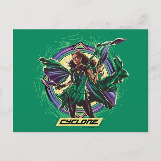 Black Adam | Cyclone Character Graphic Briefkaart (Voorkant)