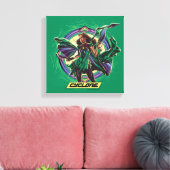 Black Adam | Cyclone Character Graphic Canvas Afdruk (Insitu (Woonkamer))