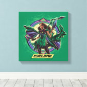 Black Adam | Cyclone Character Graphic Canvas Afdruk (Insitu (Houten vloer))