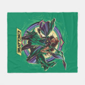 Black Adam | Cyclone Character Graphic Fleece Deken (Voorkant (Horizontaal))