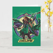 Black Adam | Cyclone Character Graphic Kaart (Gele Bloem)