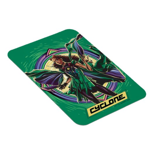 Black Adam | Cyclone Character Graphic Magneet (Rechterzijde)