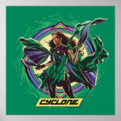 Black Adam | Cyclone Character Graphic Poster (Voorkant)