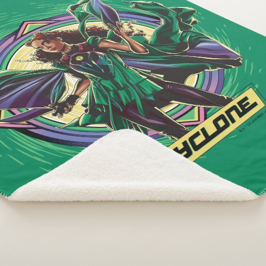 Black Adam | Cyclone Character Graphic Sherpa Deken (3/4)