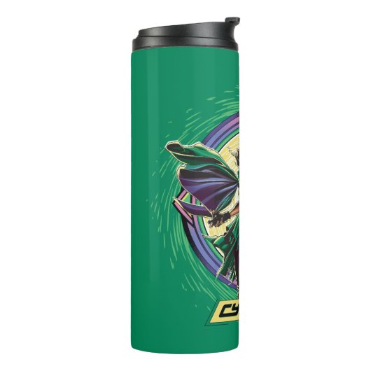 Black Adam | Cyclone Character Graphic Thermosbeker (Gedraaid links)