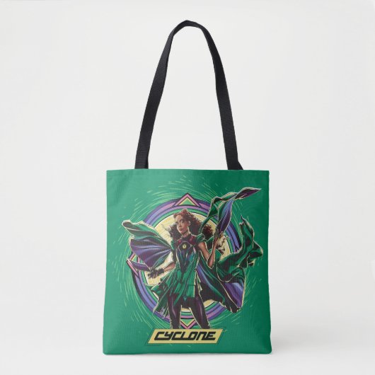 Black Adam | Cyclone Character Graphic Tote Bag (Voorkant)