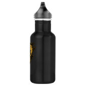 Black Adam Distressed Lightning Bolt Graphic Waterfles (Rechts)