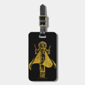 Black Adam | Doctor Fate Character Graphic Bagagelabel (Voorkant verticaal)
