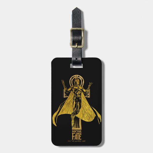 Black Adam | Doctor Fate Character Graphic Bagagelabel (Voorkant verticaal)