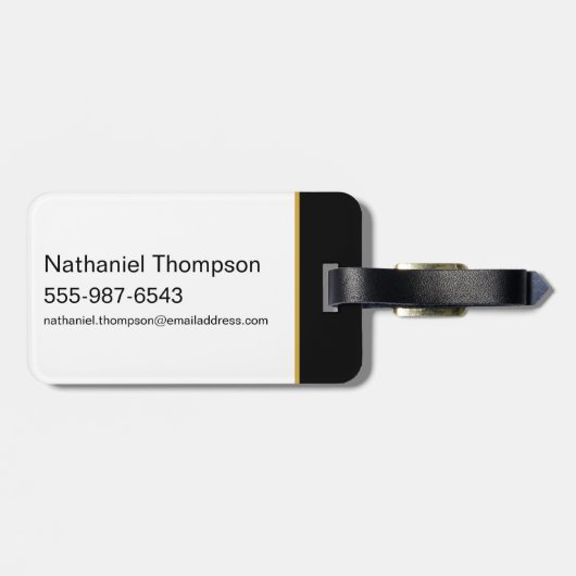 Black Adam | Doctor Fate Character Graphic Bagagelabel (Achterkant horizontaal)