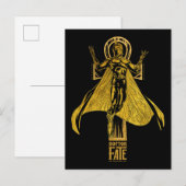 Black Adam | Doctor Fate Character Graphic Briefkaart (Voorkant / Achterkant)