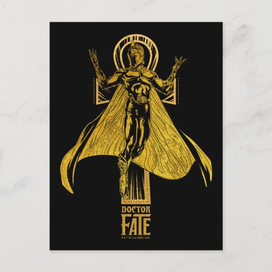Black Adam | Doctor Fate Character Graphic Briefkaart (Voorkant)