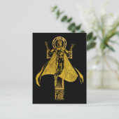 Black Adam | Doctor Fate Character Graphic Briefkaart (Staand voorkant)