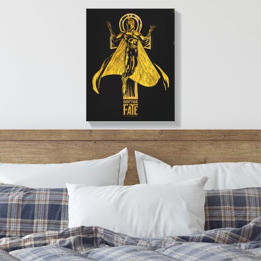Black Adam | Doctor Fate Character Graphic Canvas Afdruk (Insitu (Slaapkamer))