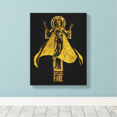 Black Adam | Doctor Fate Character Graphic Canvas Afdruk (Insitu (Houten vloer))