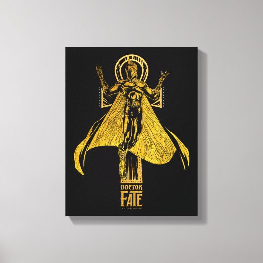Black Adam | Doctor Fate Character Graphic Canvas Afdruk (Voorkant)