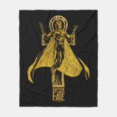 Black Adam | Doctor Fate Character Graphic Fleece Deken (Voorkant)