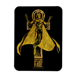 Black Adam   Doctor Fate Character Graphic Magneet