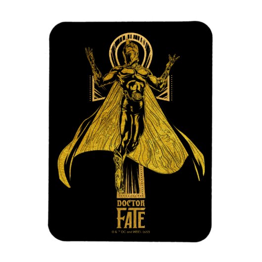 Black Adam | Doctor Fate Character Graphic Magneet (Verticaal)