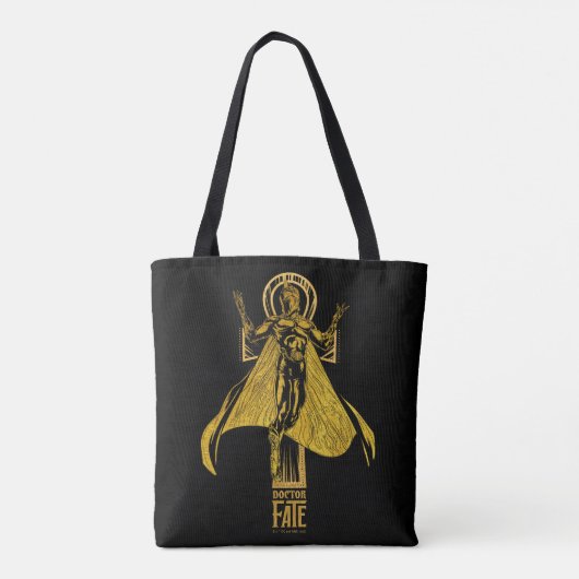 Black Adam | Doctor Fate Character Graphic Tote Bag (Achterkant)