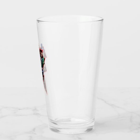 Black Adam Group Lightning Graphic Glas (Links)