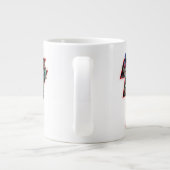 Black Adam Group Lightning Graphic Grote Koffiekop (Achterkant)