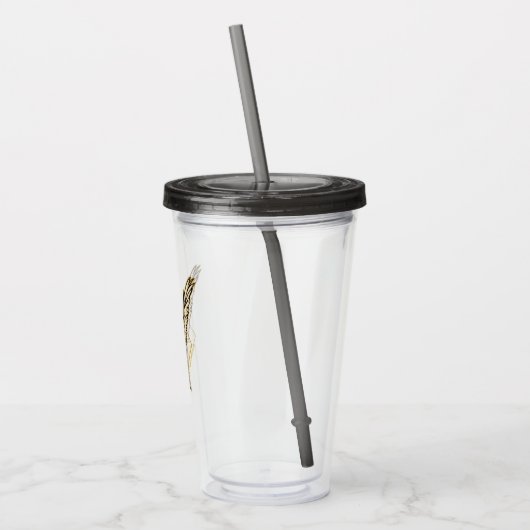 Black Adam Hawkman Helmet Graphic Acryl Drinkbeker (Links)