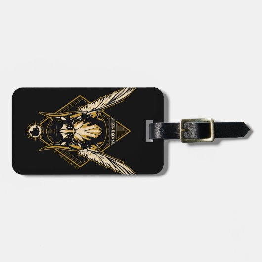 Black Adam | Hawkman Helmet Graphic Bagagelabel (Voorkant horizontaal)