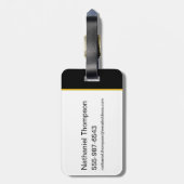 Black Adam | Hawkman Helmet Graphic Bagagelabel (Achterkant verticaal)