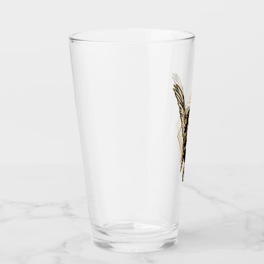 Black Adam Hawkman Helmet Graphic Glas (Rechts)