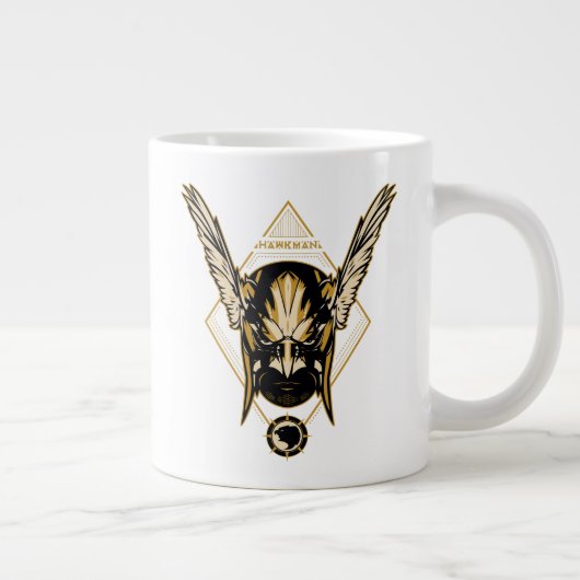 Black Adam | Hawkman Helmet Graphic Grote Koffiekop (Rechts)