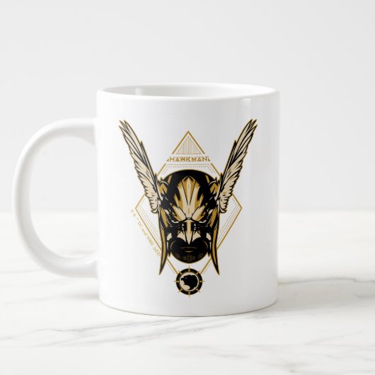 Black Adam | Hawkman Helmet Graphic Grote Koffiekop (Links)