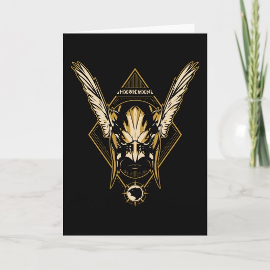 Black Adam | Hawkman Helmet Graphic Kaart (Voorkant)