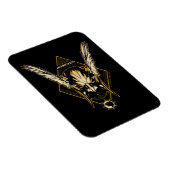 Black Adam Hawkman Helmet Graphic Magneet (Rechterzijde)