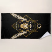 Black Adam | Hawkman Helmet Graphic Strandlaken (Voorkant)