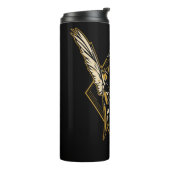 Black Adam | Hawkman Helmet Graphic Thermosbeker (Gedraaid links)