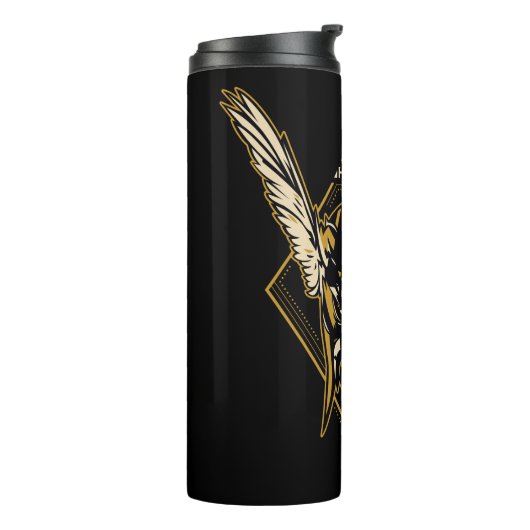 Black Adam | Hawkman Helmet Graphic Thermosbeker (Gedraaid links)