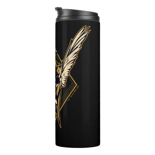 Black Adam | Hawkman Helmet Graphic Thermosbeker (Geroteerd rechts)