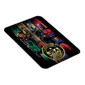 Black Adam Justice Society Heroes in Stripes Magneet (Rechterzijde)