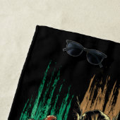 Black Adam Justice Society Heroes In Stripes Strandlaken (In situ)