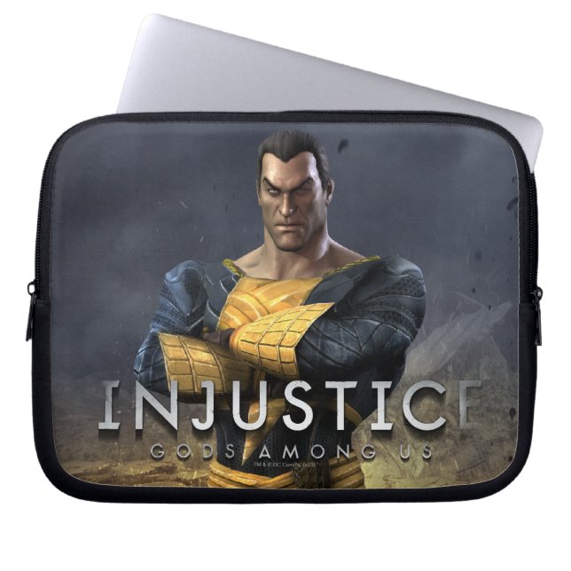 Black Adam Laptop Sleeve (Voorkant)