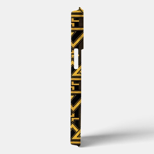 Black Adam Lightning Bolt driehoekig patroon Case-Mate iPhone Case (Achterkant / Rechts)